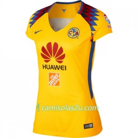 Camisolas de Futebol Club América Mulher Equipamento 3ª 2018/19 Manga Curta